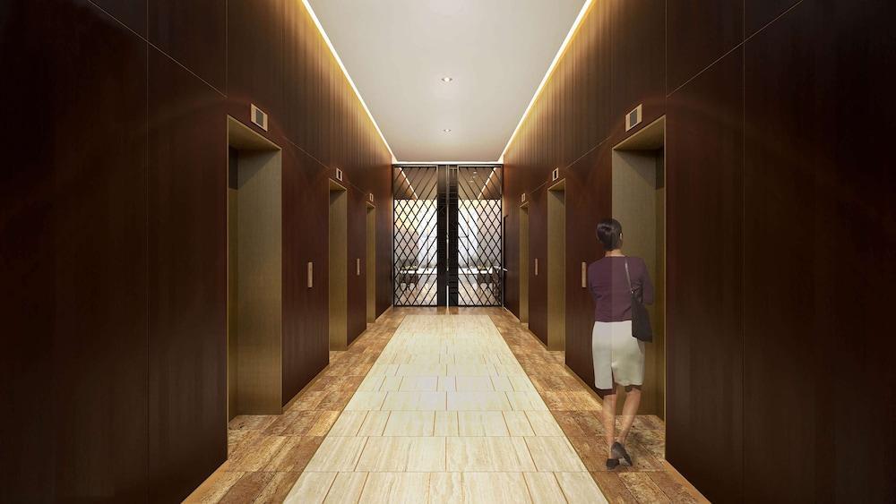 Aleph Doha Residences, Curio Collection By Hilton Εξωτερικό φωτογραφία The elevators