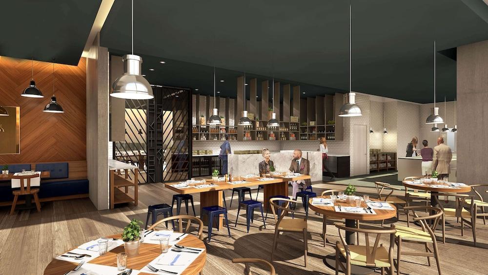Aleph Doha Residences, Curio Collection By Hilton Εξωτερικό φωτογραφία The interior of the restaurant