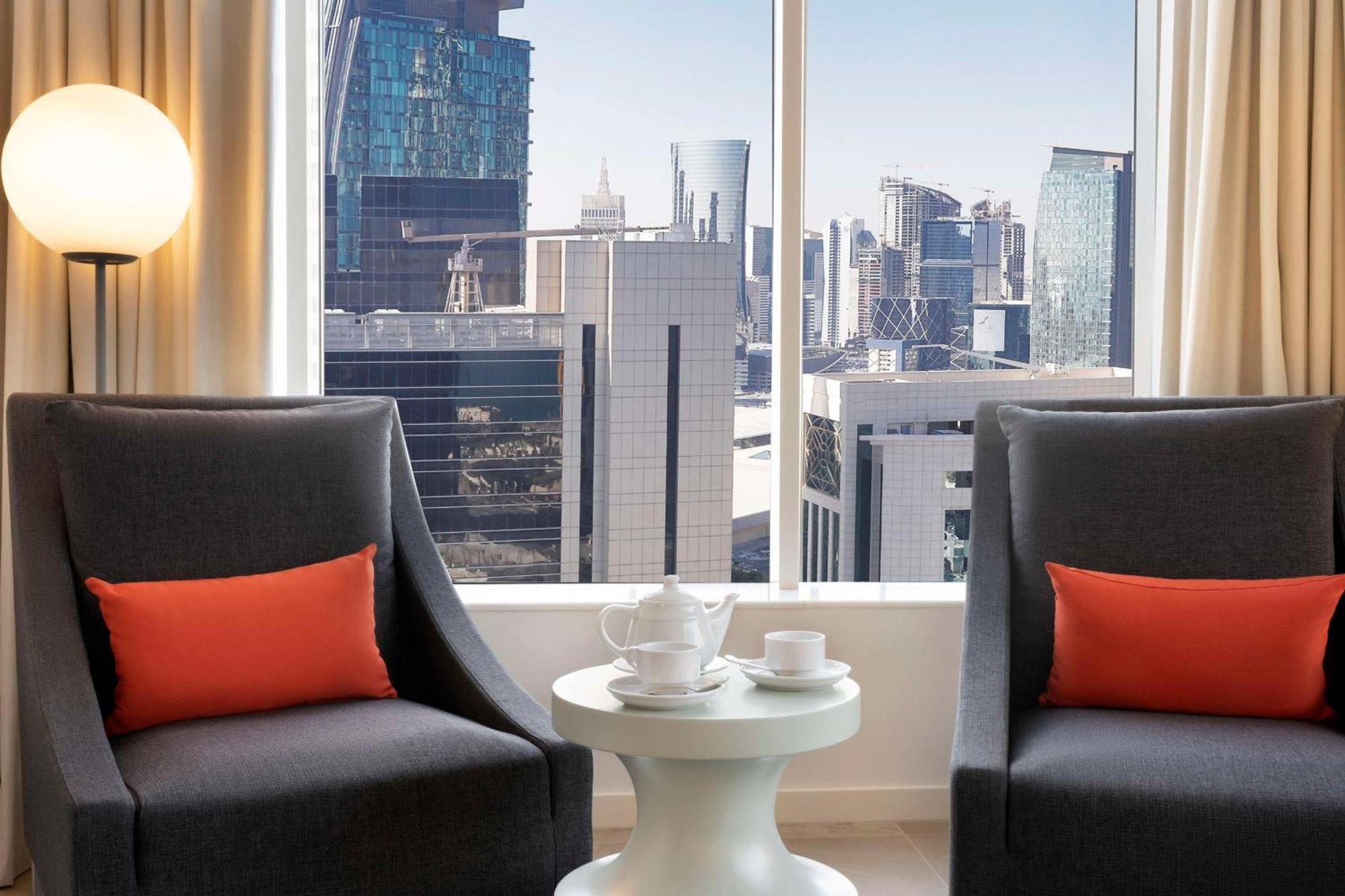 Aleph Doha Residences, Curio Collection By Hilton Εξωτερικό φωτογραφία View from a room
